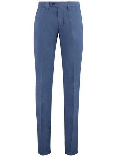 Canali Cotton Blend Trousers - CANALI - BALAAN 1