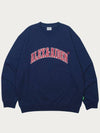 24 Renewal Line Big Arch Logo Sweatshirt Navy - ALEX&AIDEN - BALAAN 2