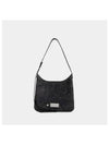 Flat Crack Leather Shoulder Bag Black - ACNE STUDIOS - BALAAN 2