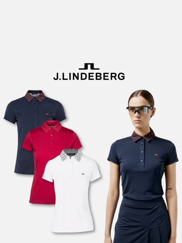 Collar Golf Polo Short Sleeve T-Shirt GWJT05642 - J.LINDEBERG - BALAAN 1