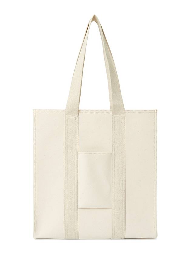 Le Cabas Cuedra Cotton Tote Bag White - JACQUEMUS - BALAAN 4