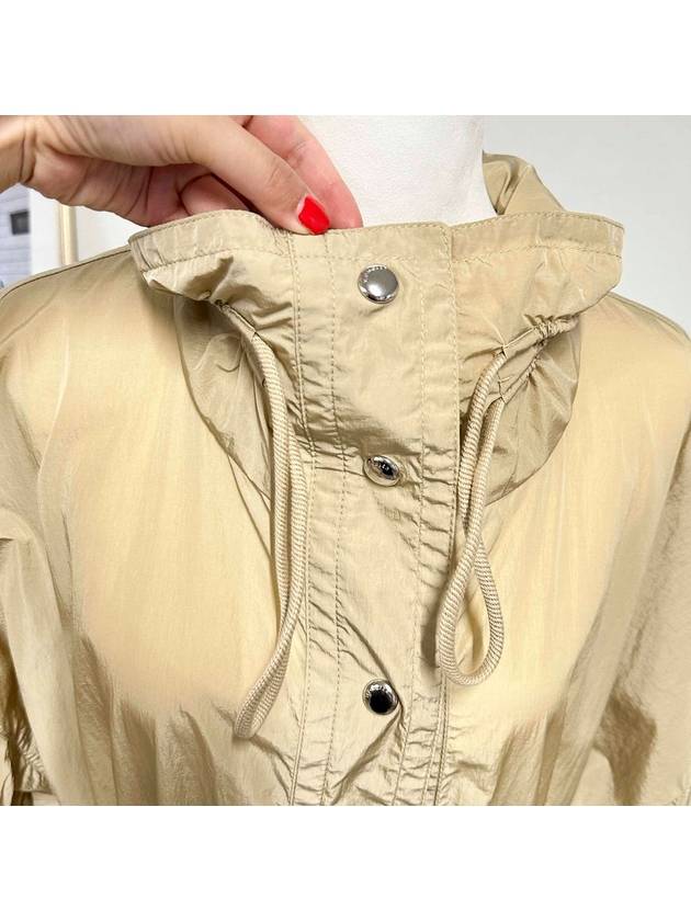 Deel Drawstring Waist Jacket Beige - MONCLER - BALAAN 4