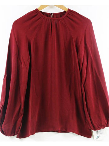 Women's 100% silk blouse RB0AE3Q51MH - VALENTINO - BALAAN 1