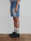 Layered Carpenter Denim Shorts_Blue - KINETO - BALAAN 1