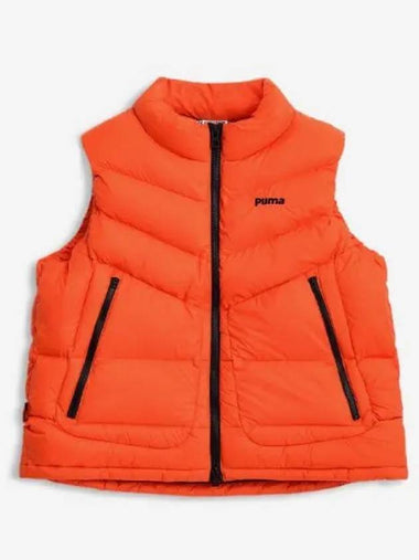 Ultra2 Icon Pop Down Vest Hot Heat Puma Black - PUMA - BALAAN 1