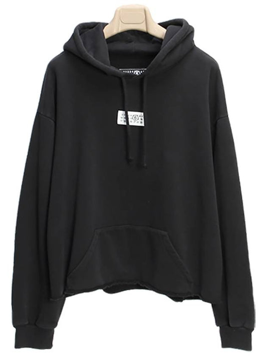 Number Logo Hoodie Top Black - MAISON MARGIELA - BALAAN 2