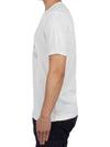 Logo Print Short Sleeve T-Shirt White - CP COMPANY - BALAAN 4