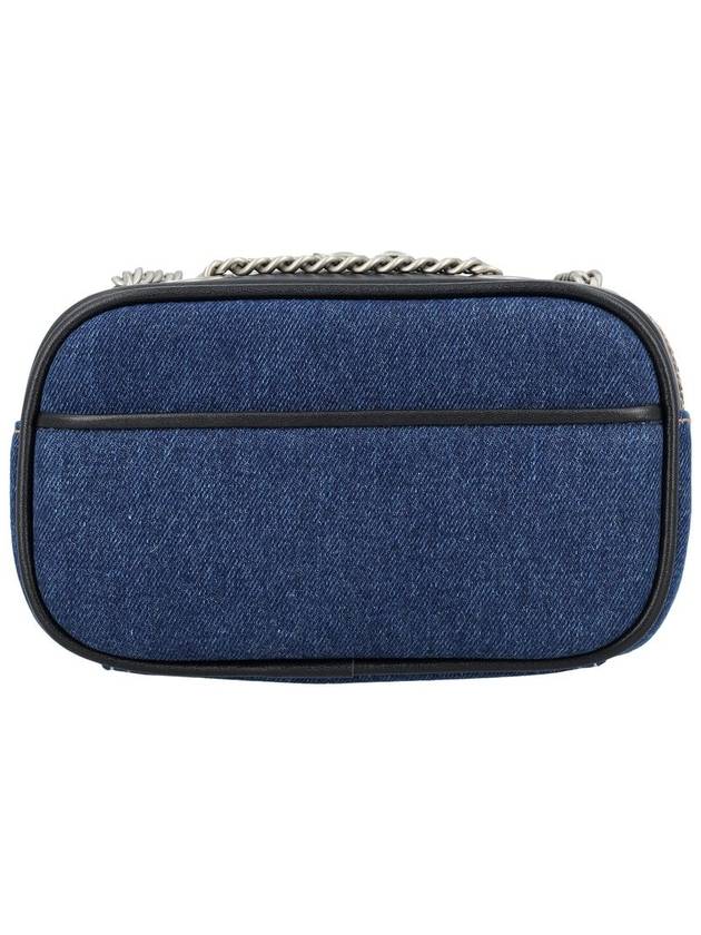 The Denim Chain Snapshot Cross Bag Blue - MARC JACOBS - BALAAN 5