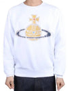 Time Machine Raglan Sweatshirt White - VIVIENNE WESTWOOD - BALAAN 2