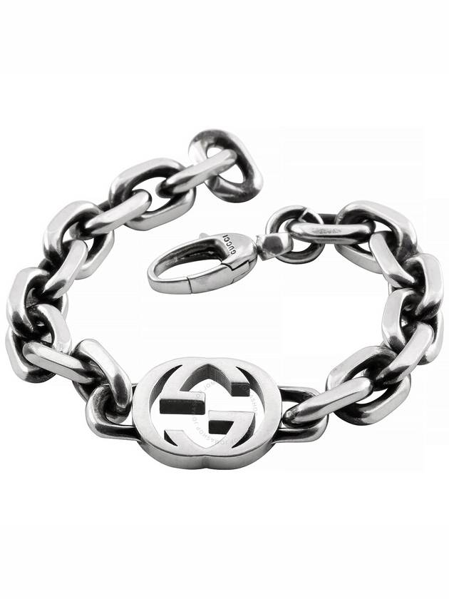 Interlocking G Bracelet Silver - GUCCI - BALAAN 4