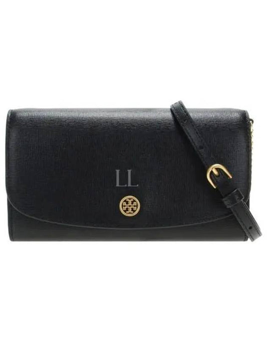 Robinson Chain Long Wallet Black - TORY BURCH - BALAAN 2