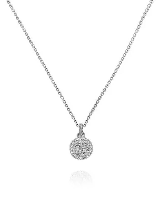 Sublima Crystal Pendant Necklace Silver - SWAROVSKI - BALAAN 5