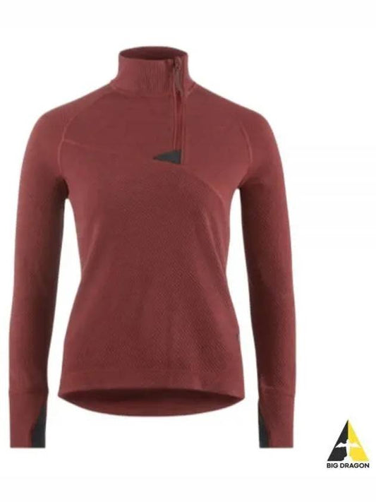 Yuji Half Zip Sweater Women s Made Red 10056 217 - KLATTERMUSEN - BALAAN 1