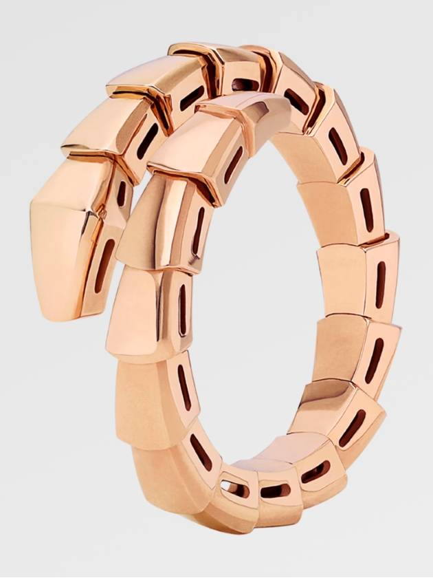 Serpenti Viper Ring Rose Gold - BVLGARI - BALAAN 2