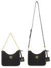 Matelasse Nappa Leather Shoulder Bag Black - MIU MIU - BALAAN 8