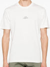 30/1 Jersey Graphic Short Sleeve T-Shirt White - CP COMPANY - BALAAN 3