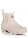 Women's Original Chelsea Rain Boots Beige - HUNTER - BALAAN 2