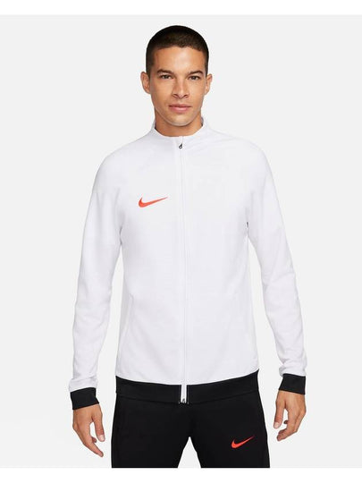 Academy Dri-Fit Soccer Zip-Up Jacket White - NIKE - BALAAN 2