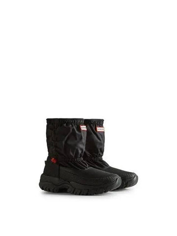 MEN Intrepid Short Snow Boots Black MFS9136WWUBLK - HUNTER - BALAAN 1