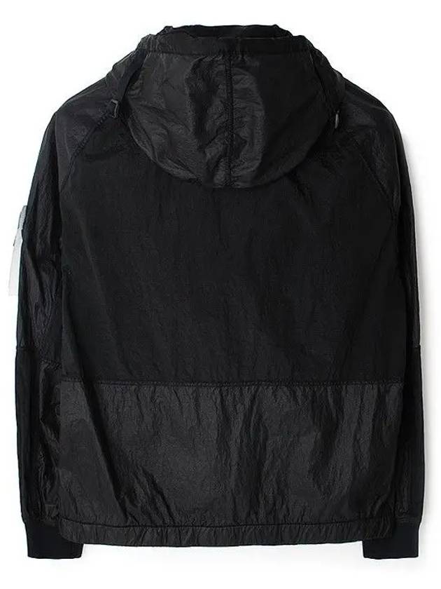 Nylon Metal Watro-TC Hooded Jacket Black - STONE ISLAND - BALAAN 3