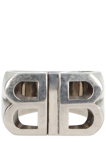 Balenciaga Pitbull Silver Ring - BALENCIAGA - BALAAN 1