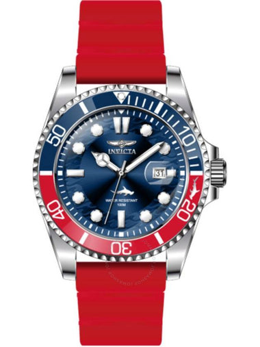 Invicta Pro Diver Date Quartz Blue Dial Pepsi Bezel Men's Watch 47164 - INVICTA - BALAAN 1