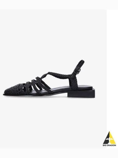 Varana sandals black WFR23BARA001BLACK - HEREU - BALAAN 1