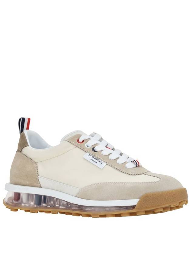 Tech Runner Low Top Sneakers Beige - THOM BROWNE - BALAAN 3