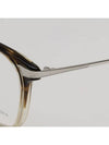 Eyewear Two tone square frame glasses Brown Silver - BARTON PERREIRA - BALAAN 6