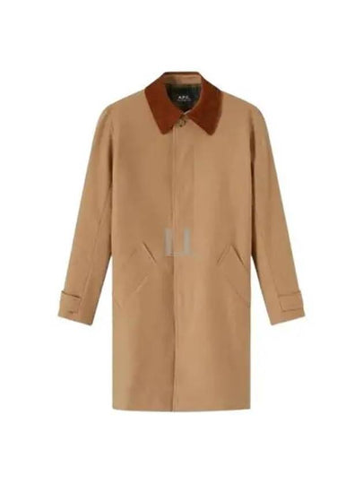 Mac Gaspard Single Coat Beige - A.P.C. - BALAAN 2