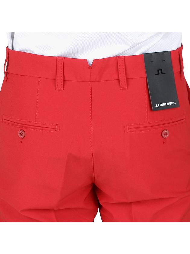 Men's Golf Eloy Shorts Red - J.LINDEBERG - BALAAN 9