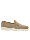 Casual Suede Slipper Loafers Brown - TOD'S - BALAAN 3