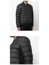 Oise Down Padded Bomber Jacket Black - MONCLER - BALAAN 6