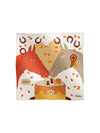 Just Married 45 Muffler Blanc Beige Corail - HERMES - BALAAN 1