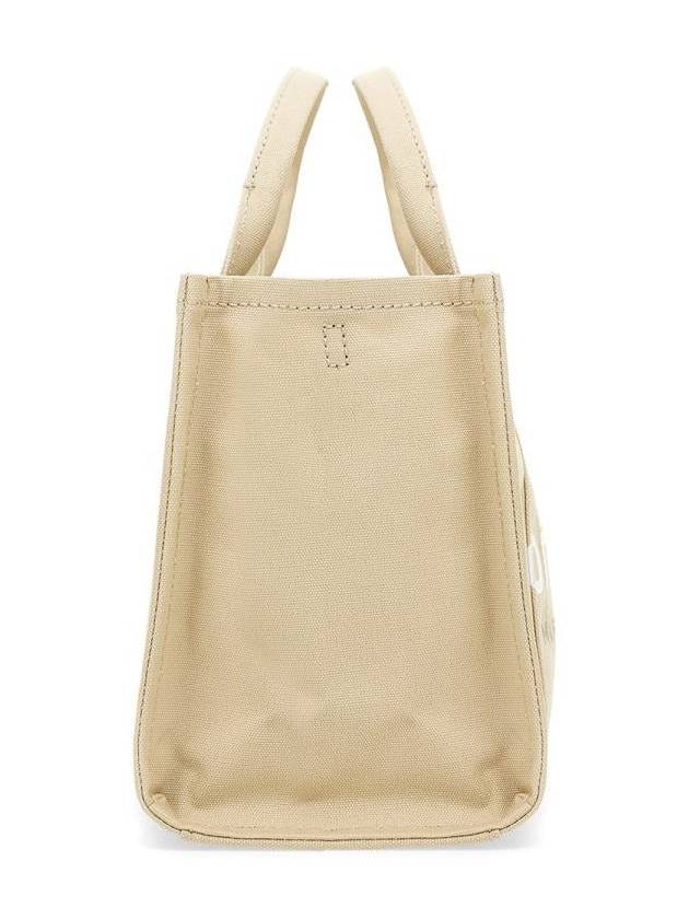 Logo Medium Canvas Tote Bag Beige - MARC JACOBS - BALAAN 7