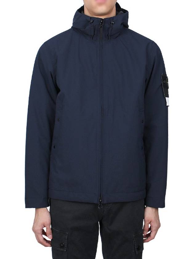 Compass Badge Hooded Jacket Navy - STONE ISLAND - BALAAN 3