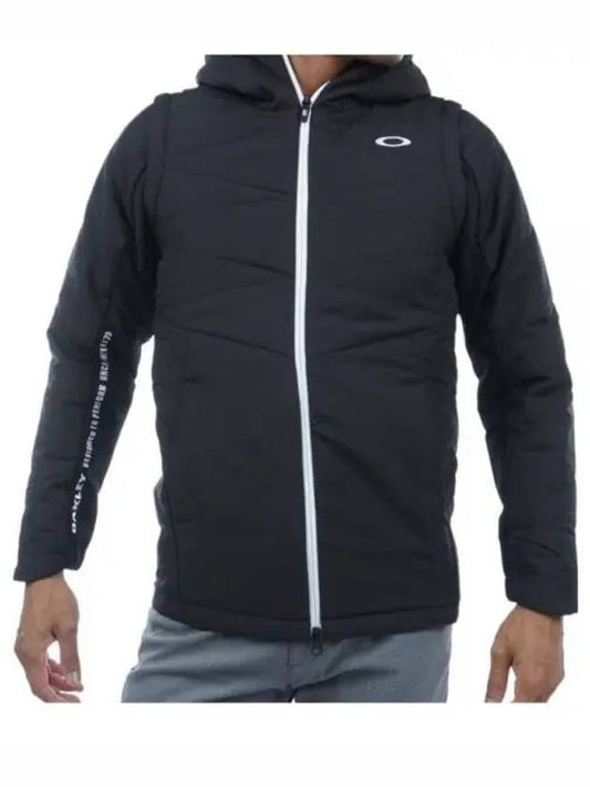 SKULL MOVEABLE INSULATION JACKET FOA405726BLACKOUT Skull Movable Insulation Jacket - OAKLEY - BALAAN 1