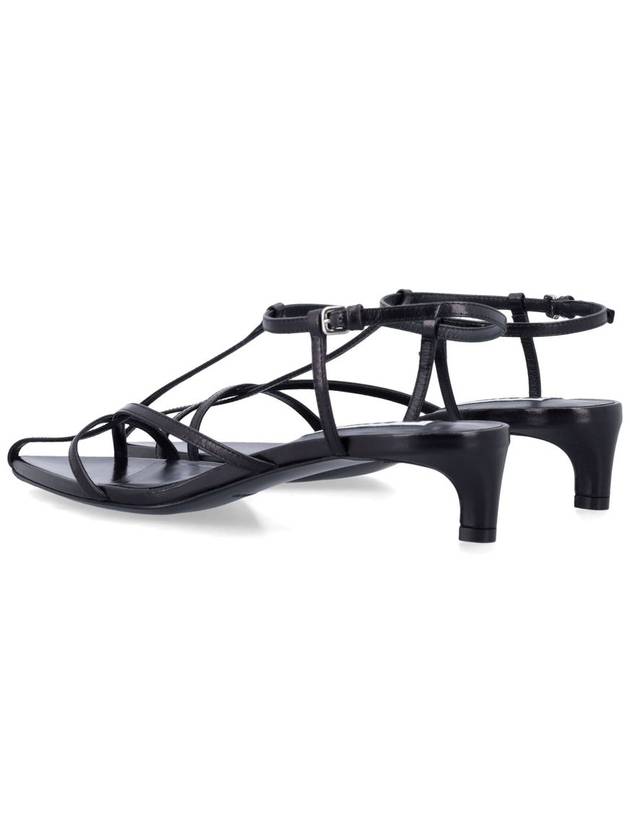 CAGE SANDAL KITTEN HEEL - JIL SANDER - BALAAN 4