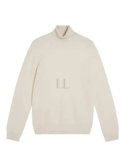 Lyd Merino Wool Turtleneck Cloud White - J.LINDEBERG - BALAAN 2