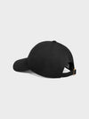 Embroidered Logo Cotton Ball Cap Black - CELINE - BALAAN 5