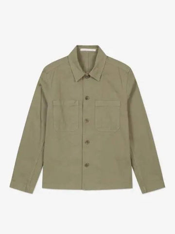 Taig Broken Twill Jacket Utility Khaki N5001980966 - NORSE PROJECTS - BALAAN 1