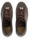 Keaton Lace-up Low Top Sneakers Brown - MICHAEL KORS - BALAAN 7