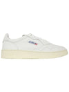 Medalist Goatskin Low Top Sneakers White - AUTRY - BALAAN 4