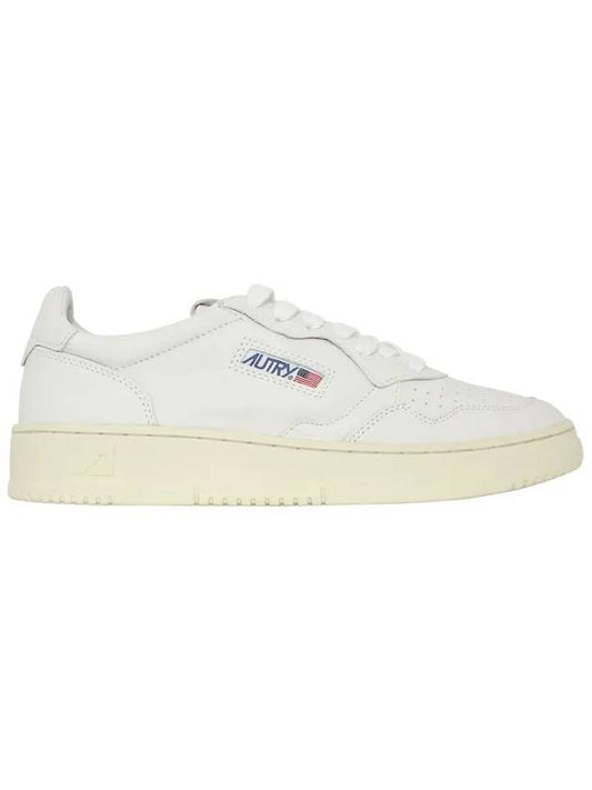 Medalist Goatskin Low Top Sneakers White - AUTRY - BALAAN 2