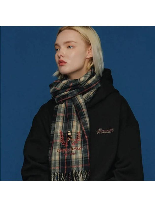 Heritage Check Muffler Black - CPGN STUDIO - BALAAN 2