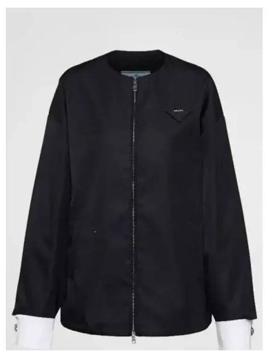 Re-Nylon Blouson Jacket Black - PRADA - BALAAN 2