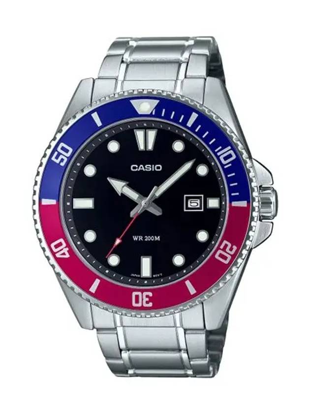 Men s Metal Watch Black Marlin Diver MDV 107D 1A3 - CASIO - BALAAN 2