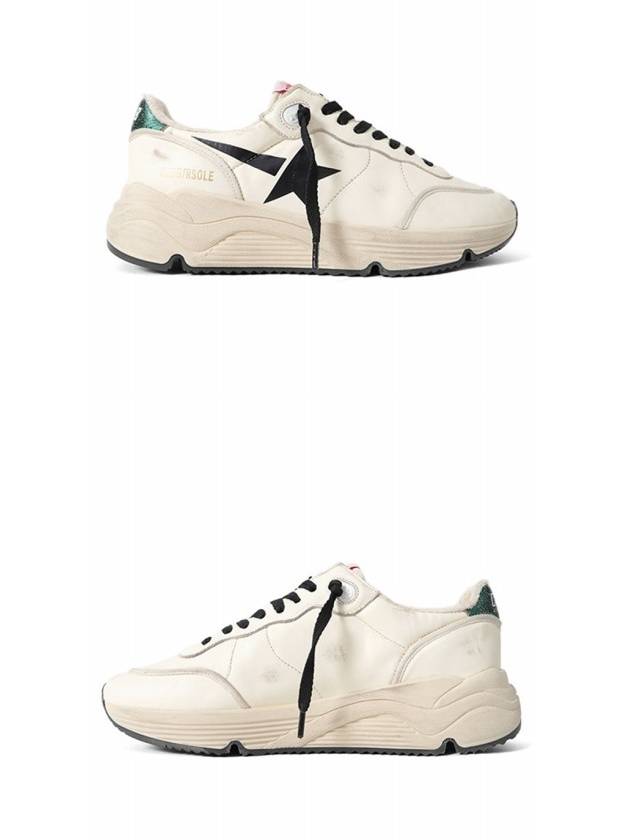 Running Logo Lace-up Sneakers Ivory - GOLDEN GOOSE - BALAAN 5