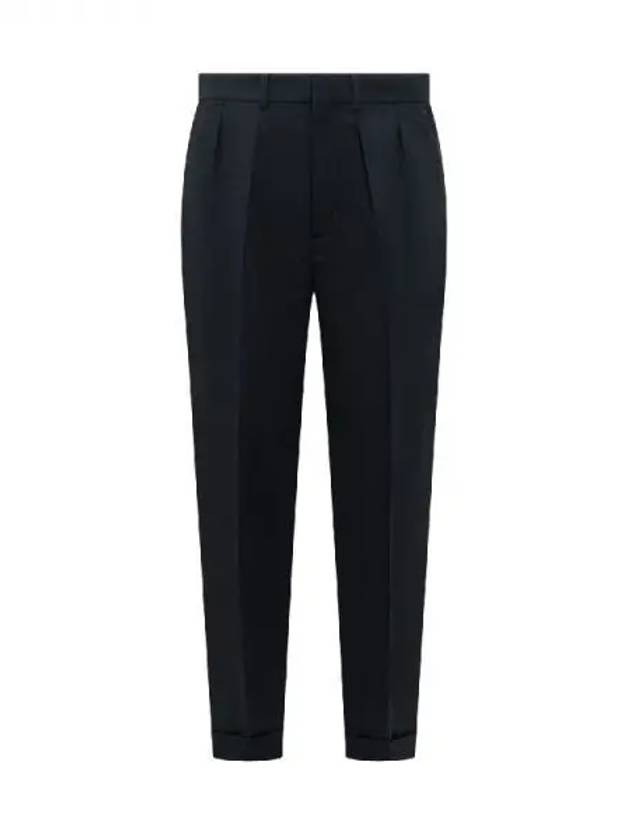 Pin tuck decorated cotton tailored pants 270365 - TOM FORD - BALAAN 1