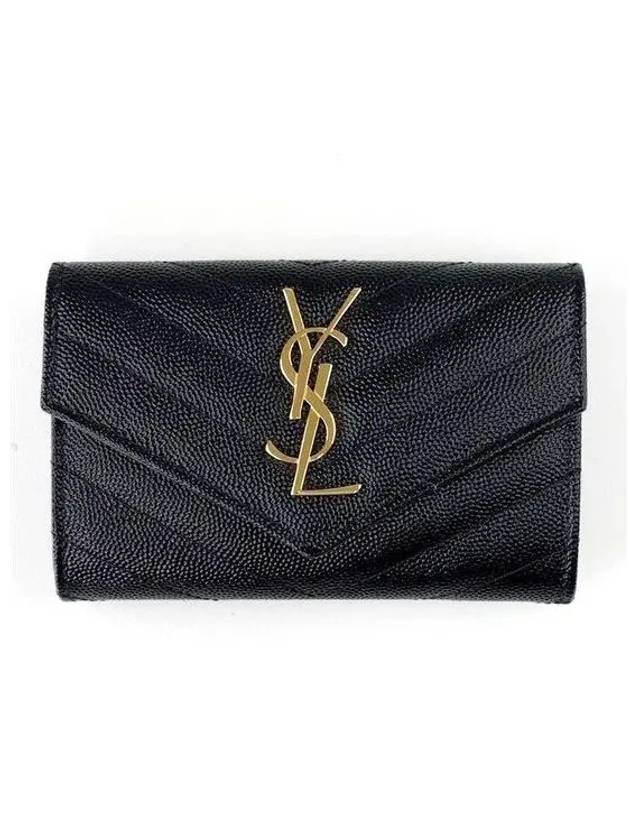 414404 Cassandra Monogram Matelasse Envelope 1052530 - SAINT LAURENT - BALAAN 1